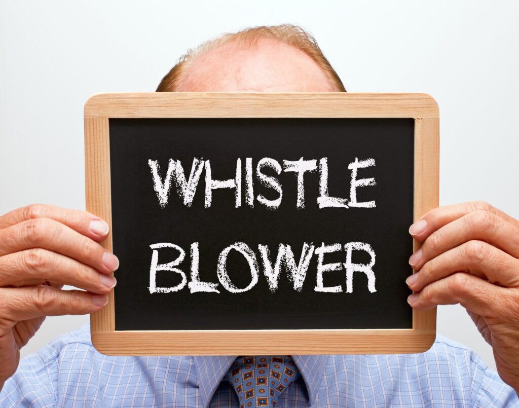 whistleblowing