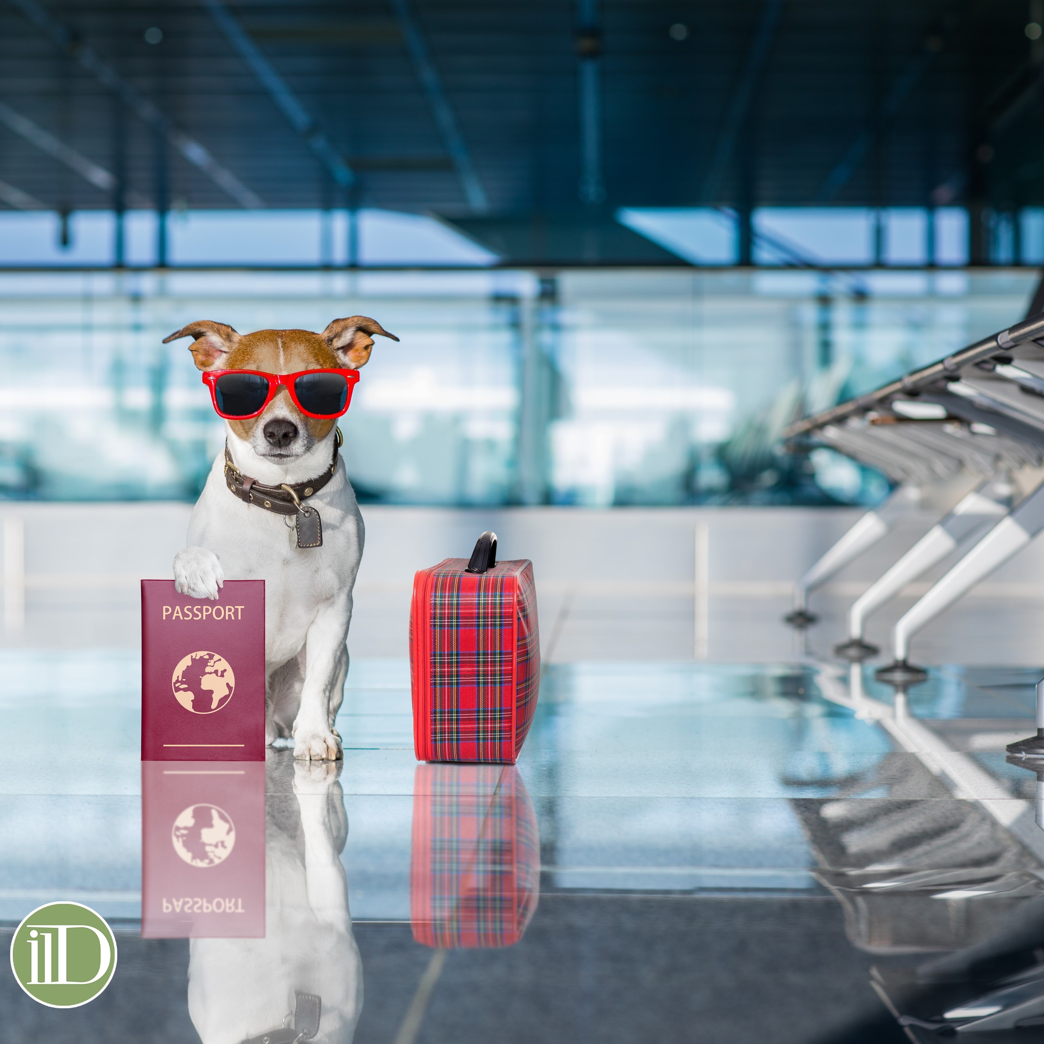 animali in aereo